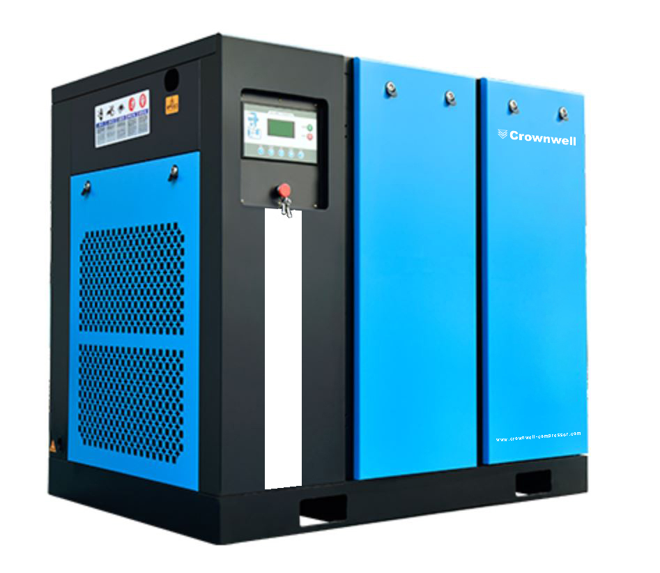 Crownwell Two-stage Permanent Magnet VSD Screw Compressor